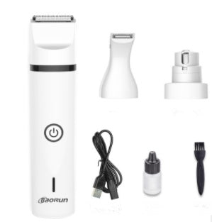 Electric Pet Shaver with Precision Blades