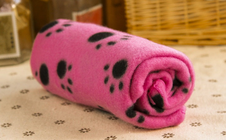 Soft Fleece Pet Blanket for Dogs & Cats