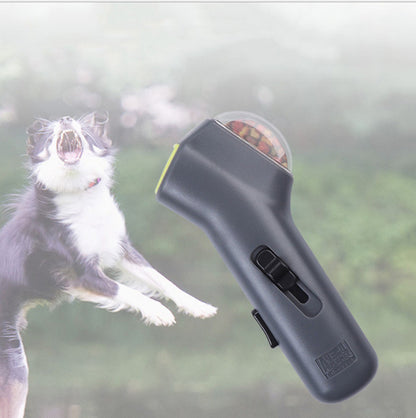 Dog Food Snack Launcher For Outdoor Training