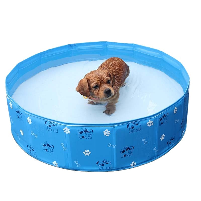 PVC folding pet bathtub