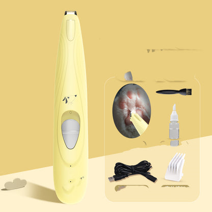 Rechargeable Pet Paw Hair Trimmer
