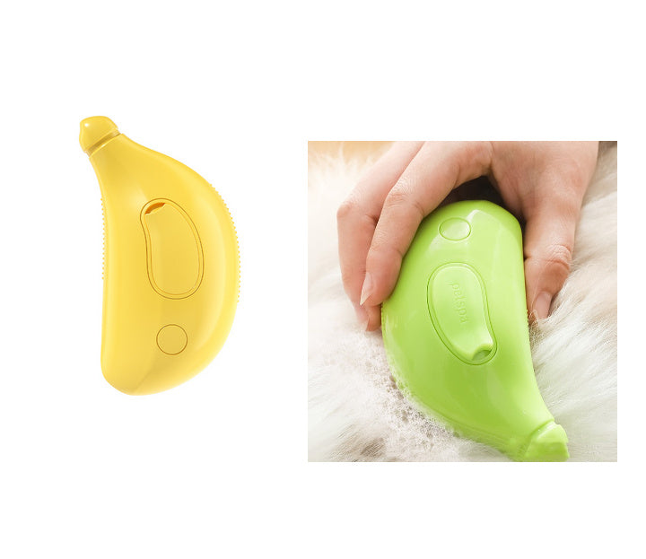 3-in-1 Pet Steam Brush for Grooming And Massage