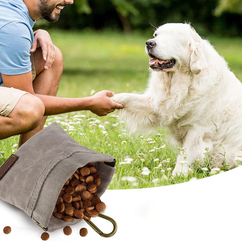 Outdoor Dog Food Bag, Pet Snack Bag, Go Out To Train The Dog Essential Items Fashion Design Easy To Use