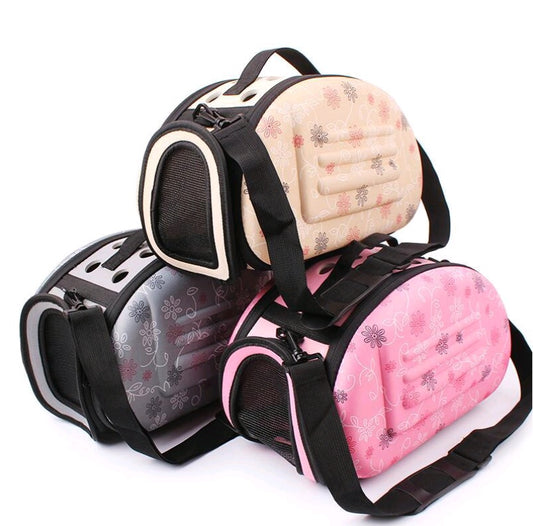 Pet Space Bag Foldable Pet Handbag Out Portable Pet Shoulder Bag Printing