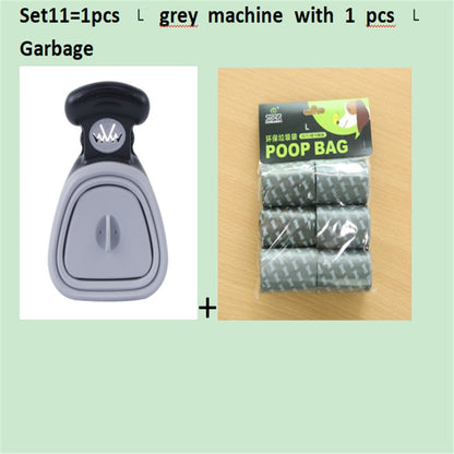 Foldable Dog Pooper Scooper with Waste Bags