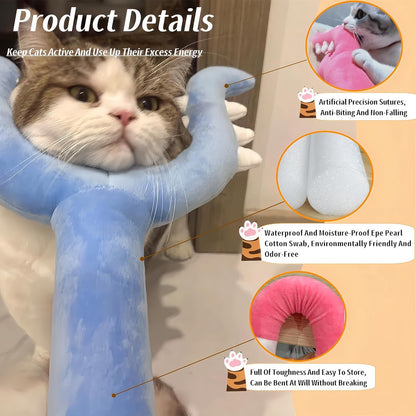 Plush Cat Wand Toy Catch The Naughty Cat Wand Pet Toys Interactive Cat Toy Chikawa Cat Toy Wand Sanctioning Cat Stick Toy Cat Toys For Indoor Cats