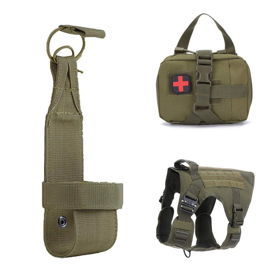 Tactical Dog Clothes Quick Disassembly Dog Vest Outdoor Pet Training Clothes