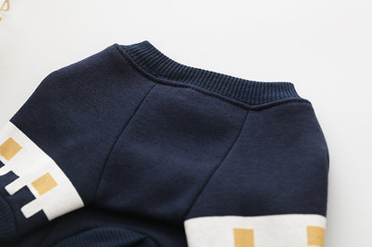 Casual Cotton Sweater for Pets Comfortable National Style Pet Clothing