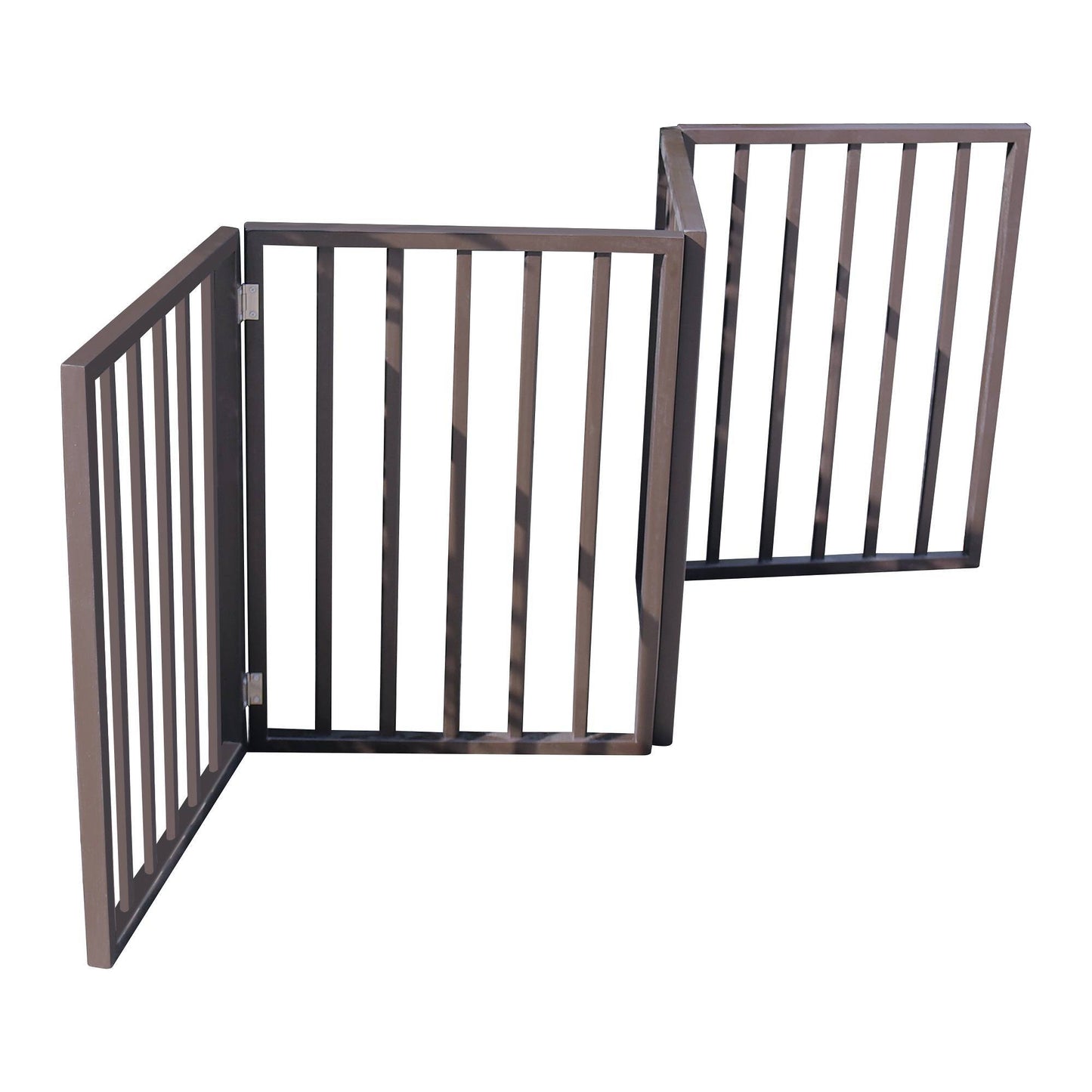 Pet Gate - Dog Gate For Doorways,Stairs Or House-standing, Folding