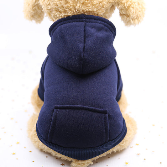 Stylish Cat Clothing with Pocket Design Comfortable Pet Sweater
