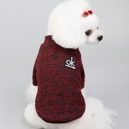 Cozy Wool Dog Sweater