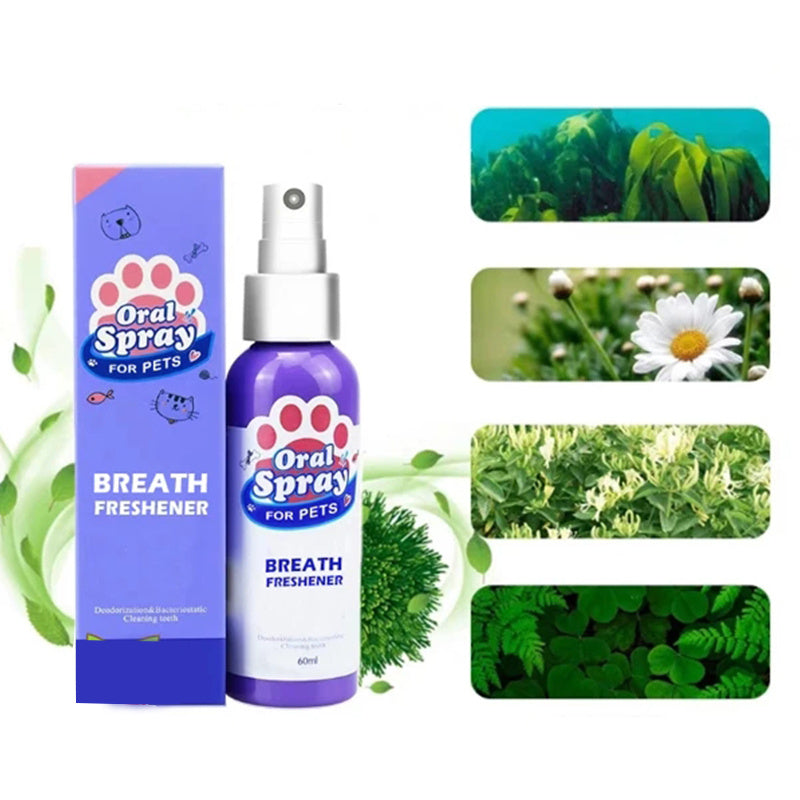 Pet Deodorant And Teeth Cleaning Spray