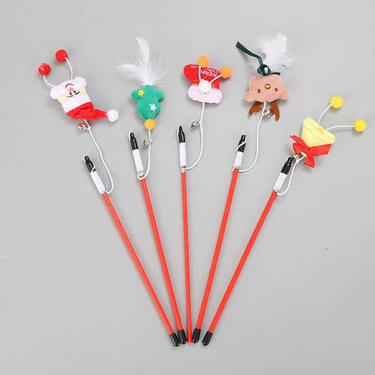 Cat toy, funny cat, new Christmas series