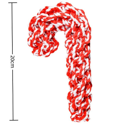 Pet Cotton Rope Knot Toy Dog Wear-Resistant Toy Dog Interactive Circle