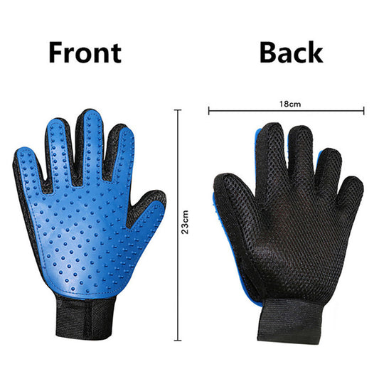Pet Grooming Glove for Hair Removal