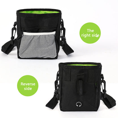 Dog Treat Pouch, Dog Training Treat Pouch For Pet, Dog Treat Pouch For Training Small To Large Dogs, Dog Treat Bag With Waist Belt Shoulder Strap Poop Bag Dispenser