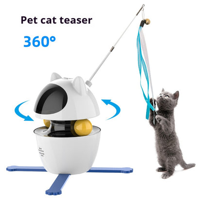 Automatic Interactive Cat Toy – Self-Hitting Elastic Rope for Kittens