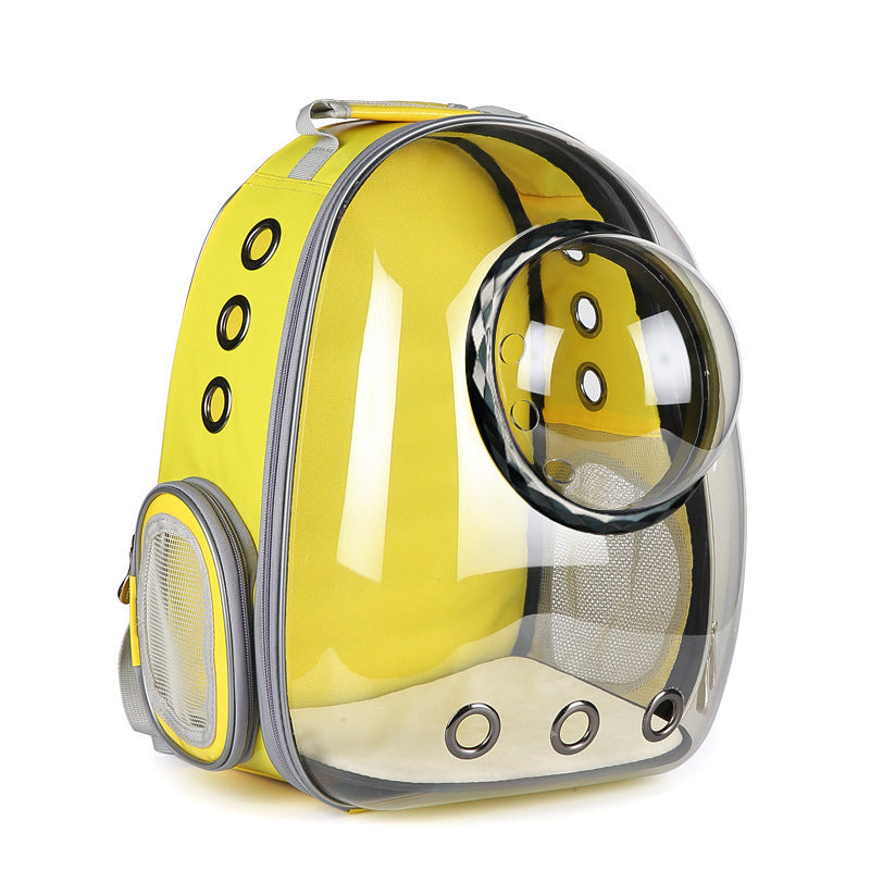 Transparent Panoramic Space Capsule Cat Bag