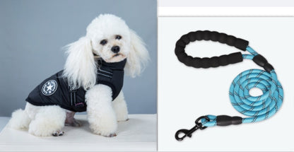Waterproof Winter Dog Coat with Harness