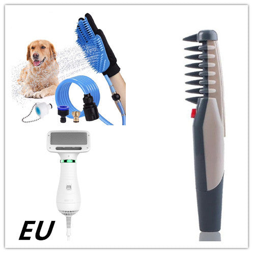 Pet Hair Dryer And Brush 2 in 1 Grooming Tool