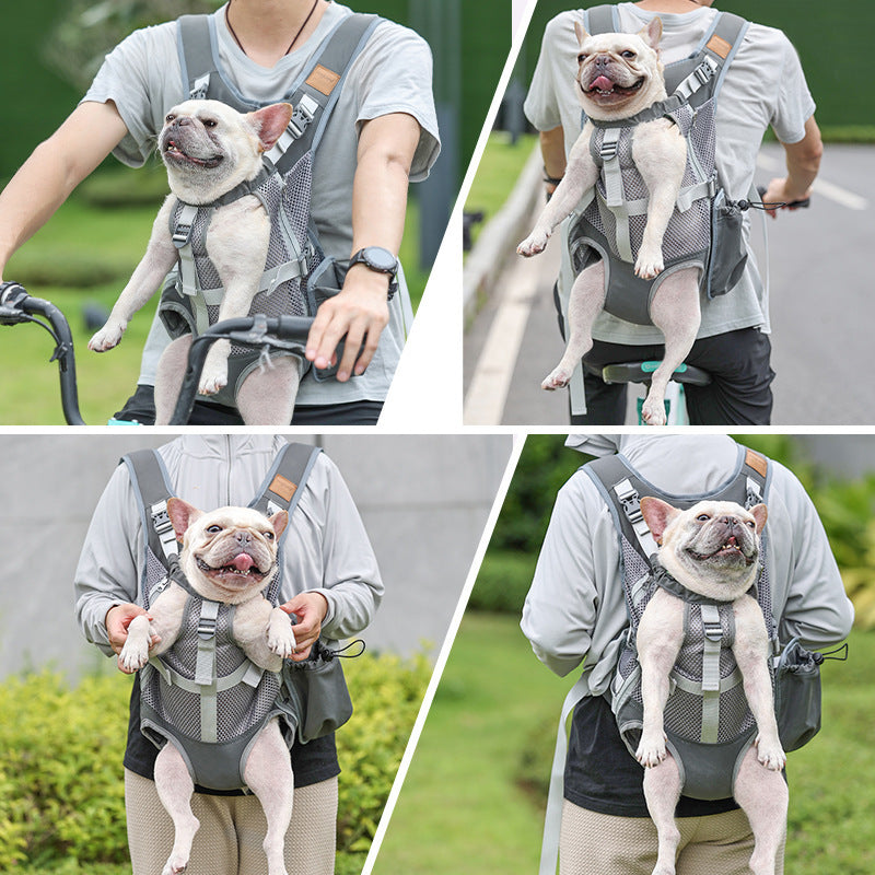 Pet Dog Backpack Mesh Breathable