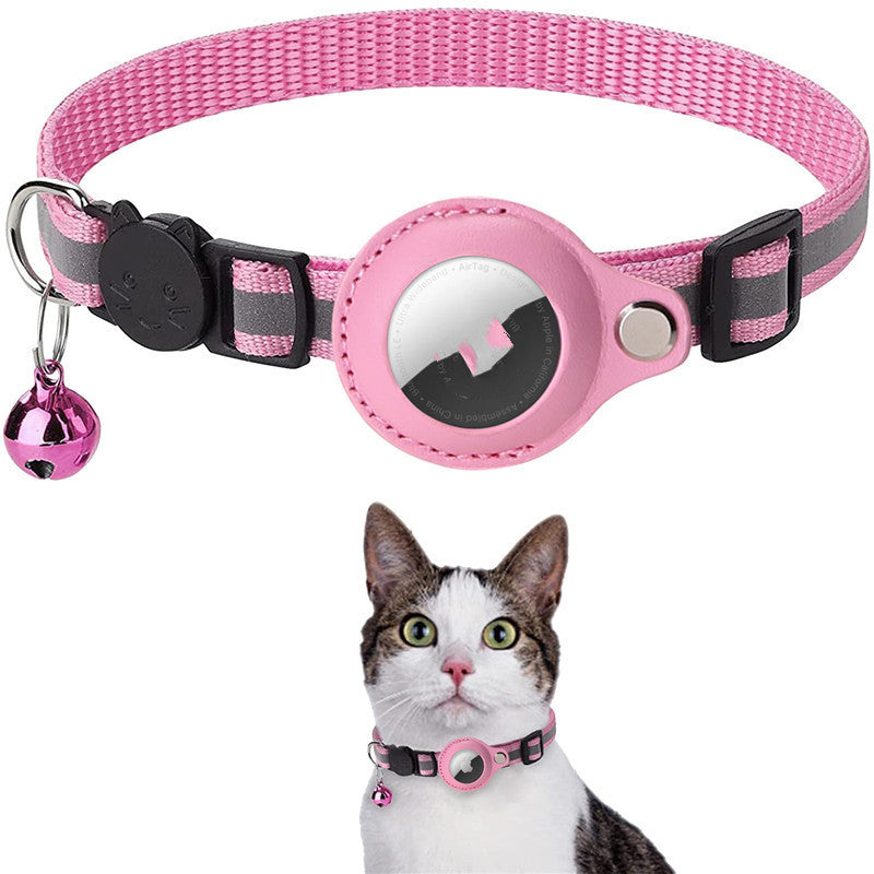 Reflective Airtag Pet Collar - Waterproof & Durable