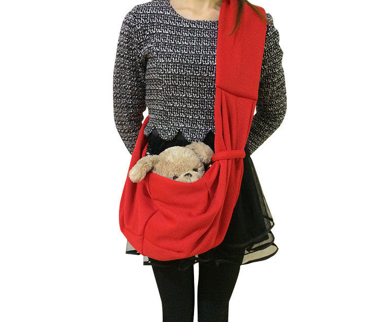 Going Out Puppy Pet Backpack One-shoulder Messenger Pet Bag