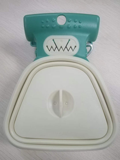 Foldable Dog Poop Bag Dispenser for Easy Waste Disposal