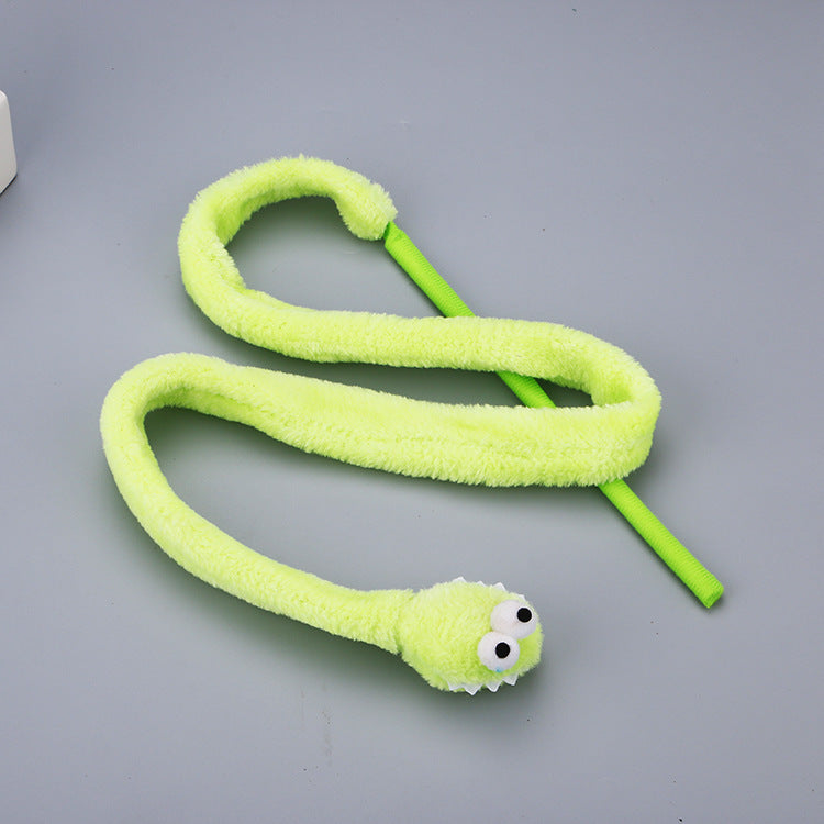 Pet cat toy cartoon snake funny cat rod cat interactive toy funny cat rod