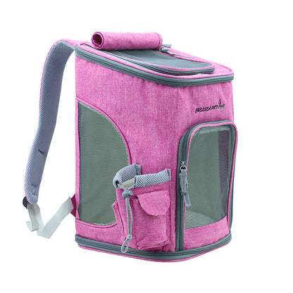 Folding shoulder cat bag