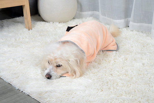 Quick Drying Pet Bathrobe Towel for Dogs And Cats