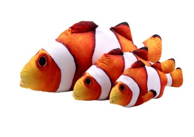 Creative Catnip Fish Pet Plush Toy Fish Cat Pillow