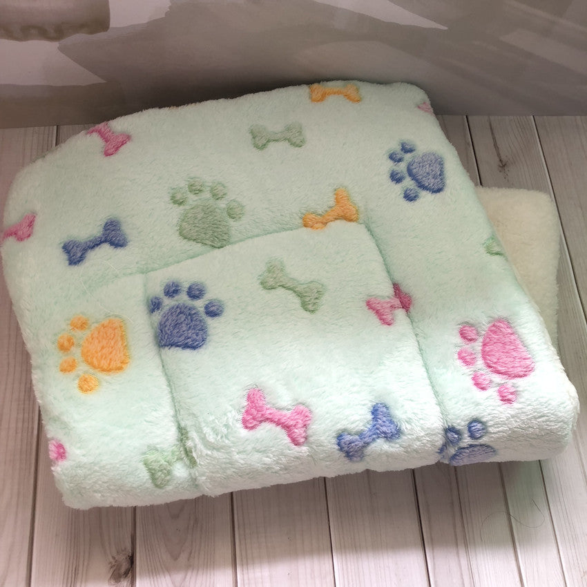 Soft Flannel Pet Blanket for Dogs & Cats