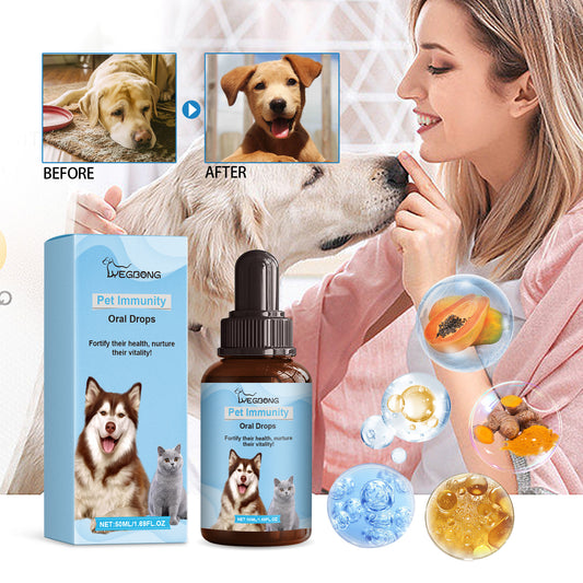 Pet Immunity Oral Drops For Cats And Dogs, Special Nutrition Immune Health Care Drops