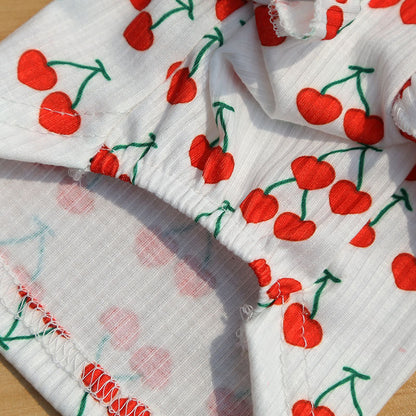 Pet Dog Print Bottoming Shirt Coat