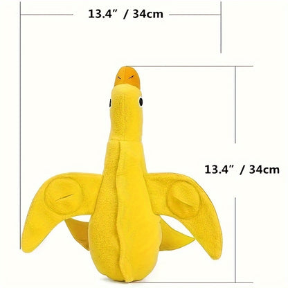 Teddy Toy With Dog Sound Duck Doll For Training Sniffing Grinding Teeth Pet Supplies Toy With Food Leaks