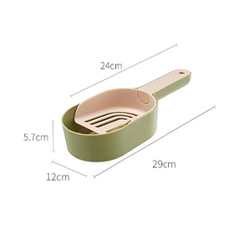 Cat Litter Scoop Self-cleaning Cat Litter Box Shovel Kitty Litter Scoop For Sandbox Kitty Litter Tray Shovel Poop Cats Supplies