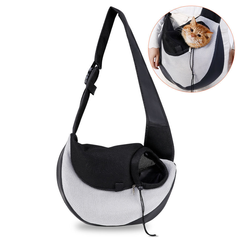 Pet cat and dog shoulder bag