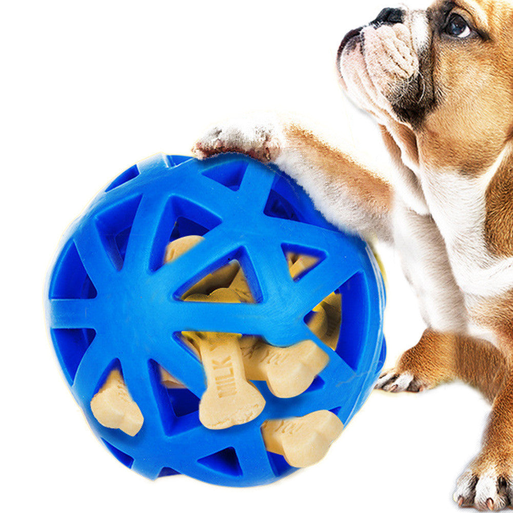 Dog toy bite resistant molar ball