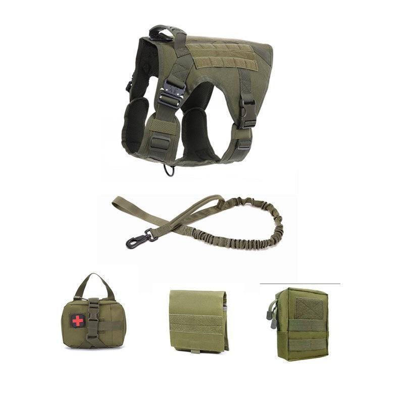 Tactical Dog Clothes Quick Disassembly Dog Vest Outdoor Pet Training Clothes