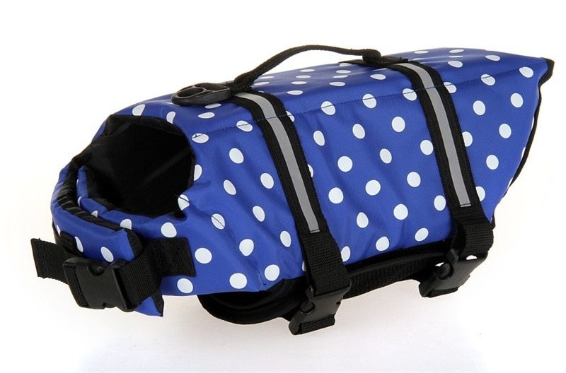 Pet swimwear cute dog life jacket dog swimwear big middle dog safety coat