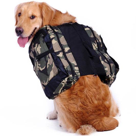 Large Space Pet Dog Backpack Outdoor Sports