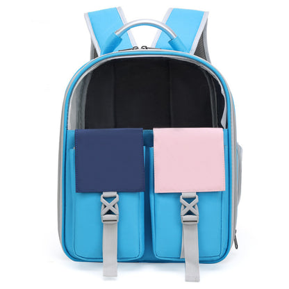 Outdoor Portable Backpack Portable Folding Breathable Cat Pet Dog Bag