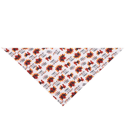 Thanksgiving Turkey Pet Bandana