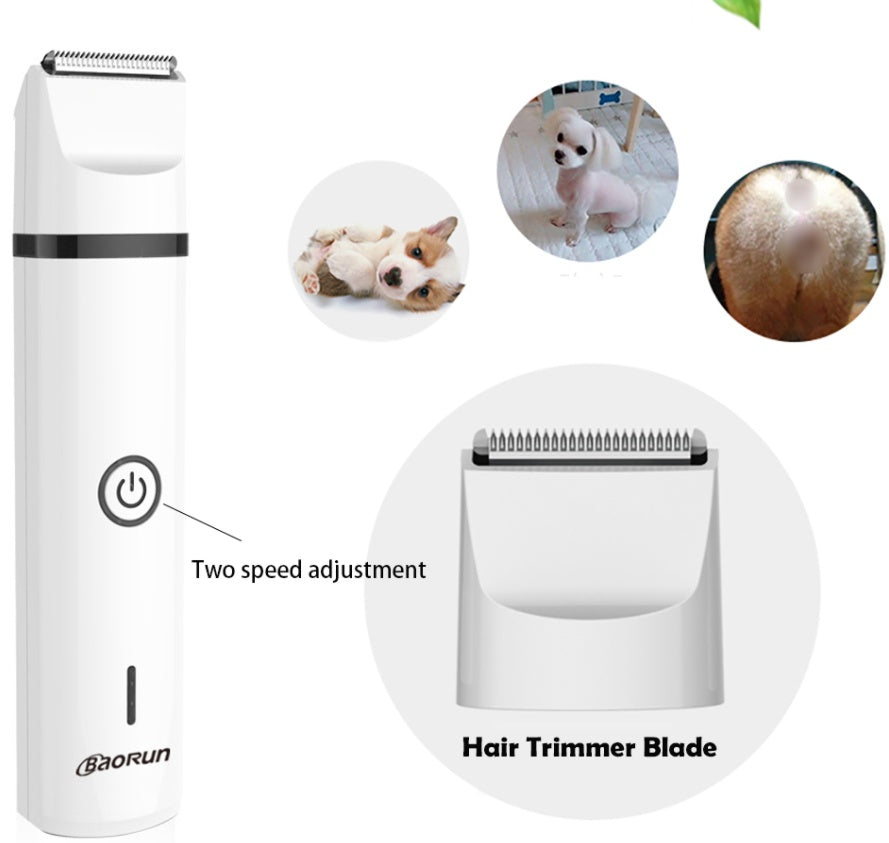 Electric Pet Shaver with Precision Blades