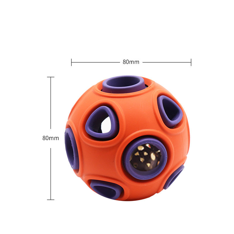 Furry Trio Luminous Sound Dog Toy Ball