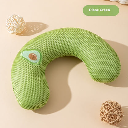 Cat U-shape Pillow Special Breathable Mini Pillow