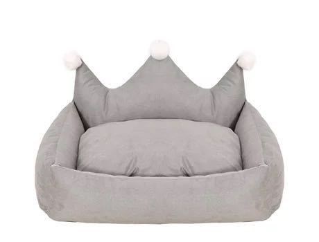 Scratch resistant crown dog bed