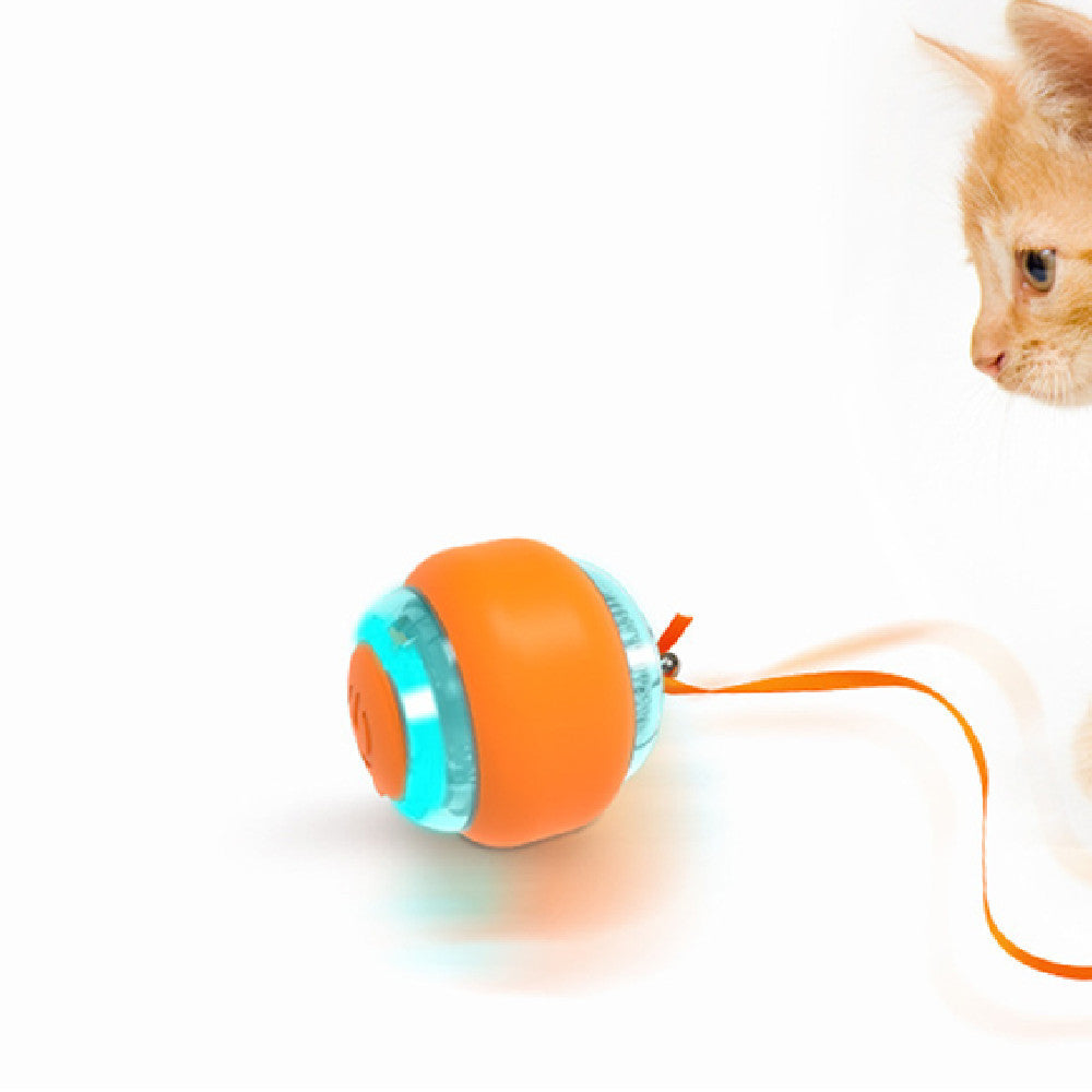 Furry Trio Interactive Electric Cat Toy Ball