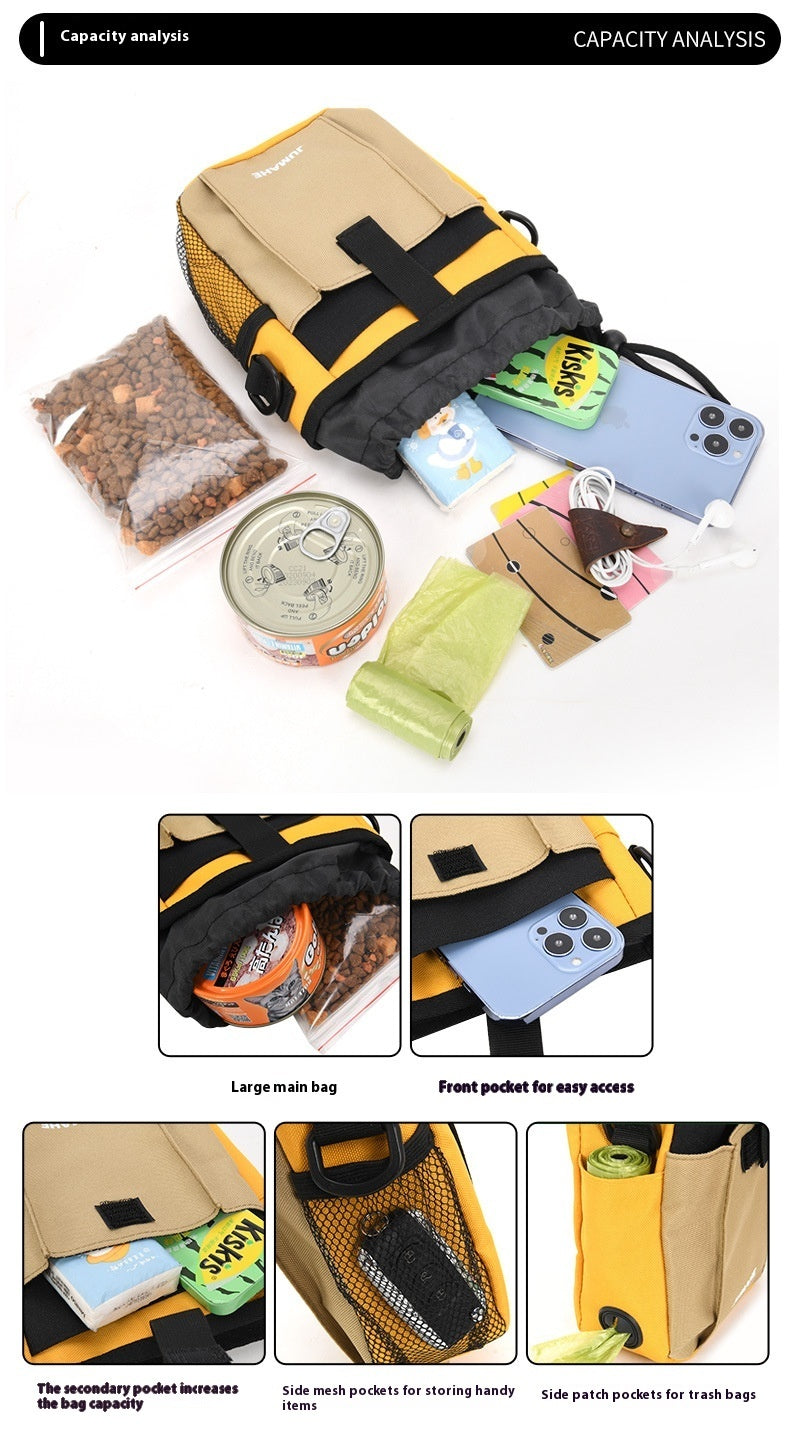 Dog Training Pet Going Out Training Outdoors Convenient Large Capacity Snack Bag